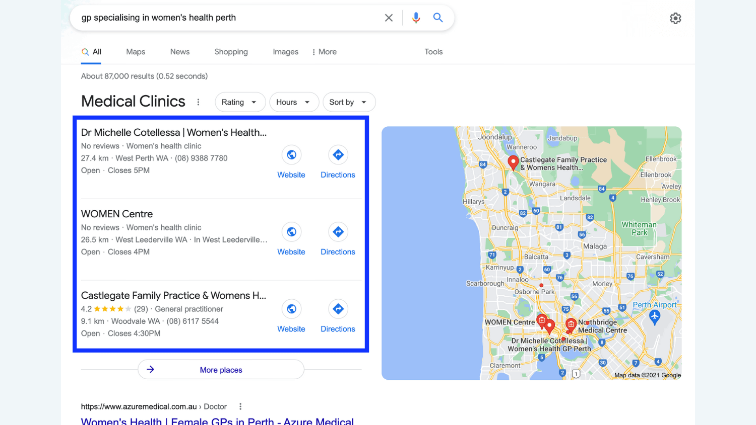 local SEO for doctors